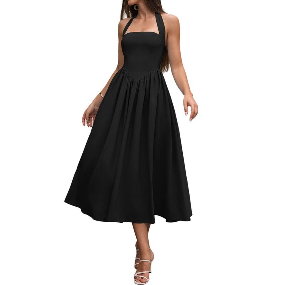 Amanda Royal Womens  Midi Dress